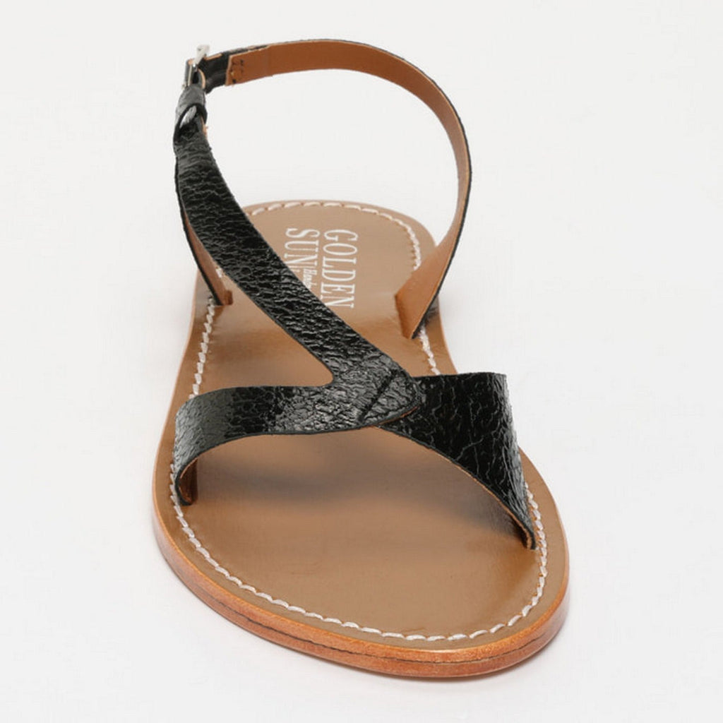 Sandales Timo - Noir Craquelé