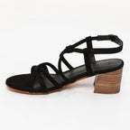Sandales A Talons Hyams - Noir