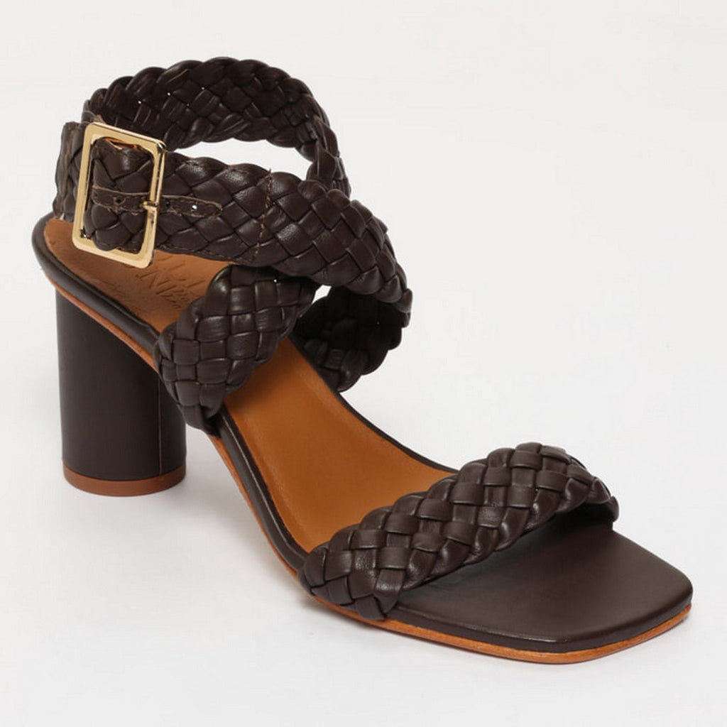 Sandales A Talons Aglae - Marron