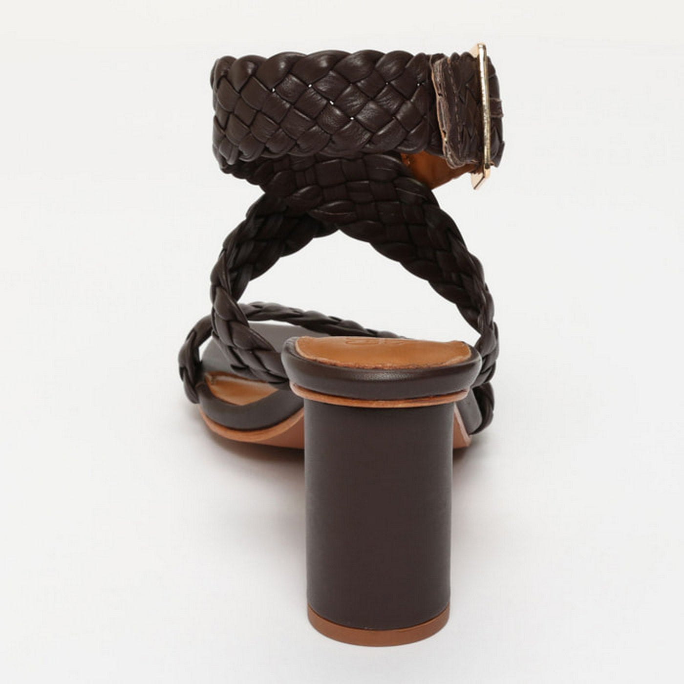 Sandales A Talons Aglae - Marron