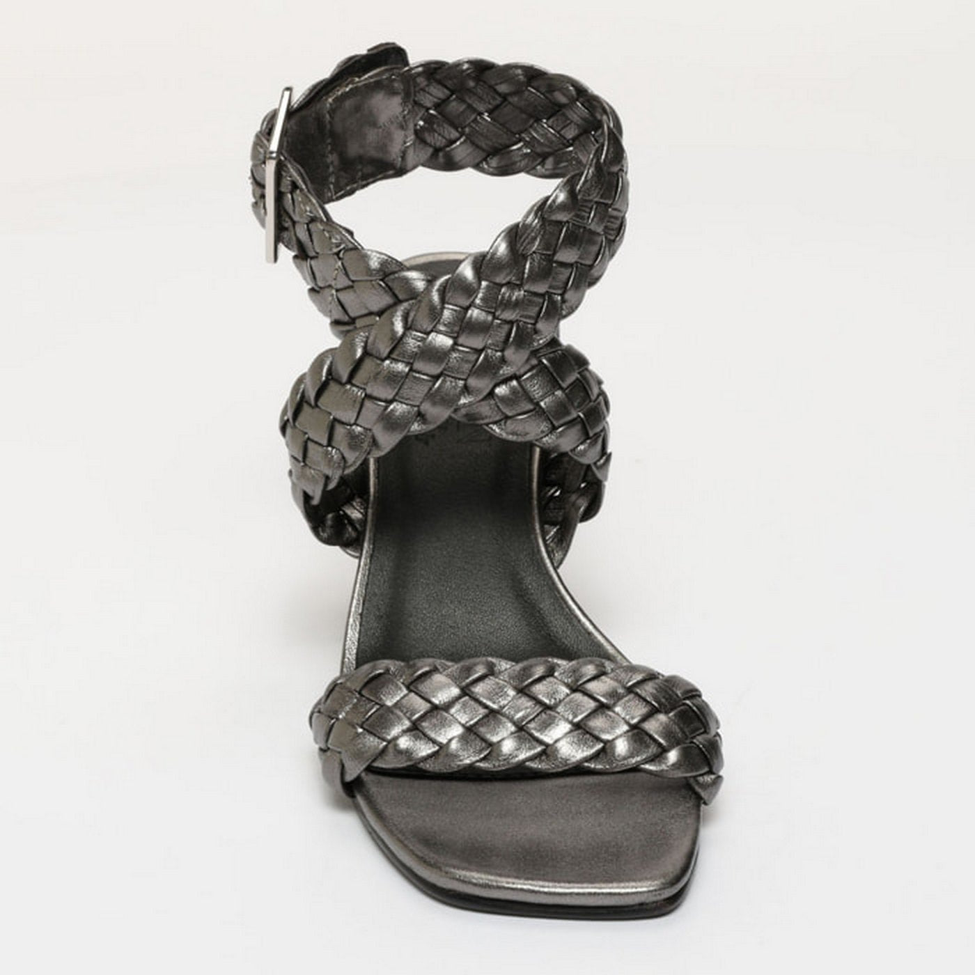 Sandales A Talons Aglae - Étain