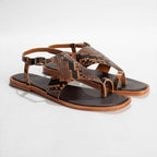 Sandales Mar - Marron Serpent