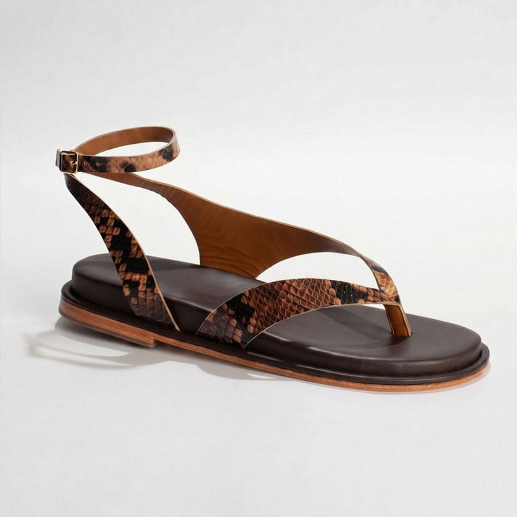 Sandales Trebol - Marron Serpent