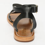 Sandales Slatina - Beige Serpent+Noir