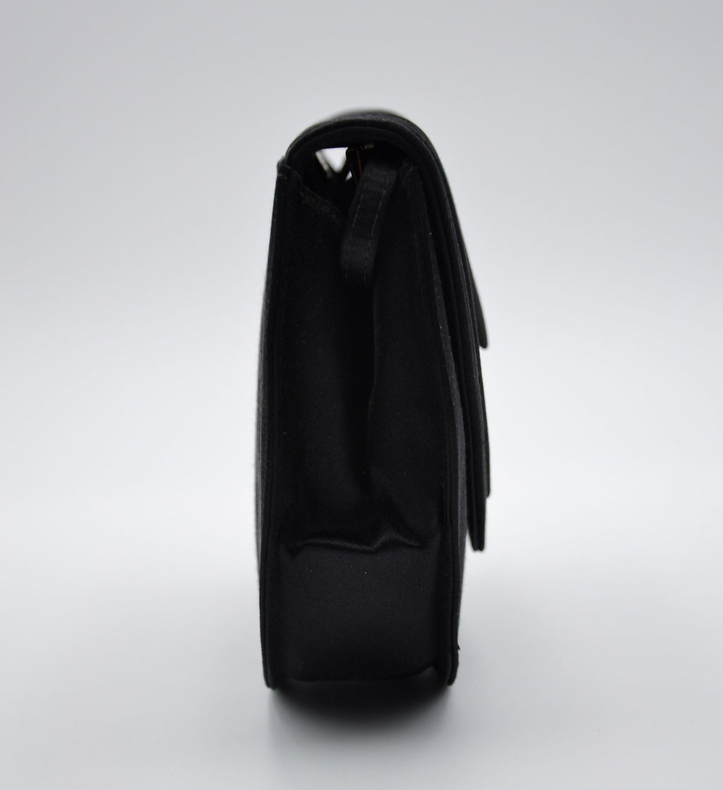 Sac Vintage Satin Noir