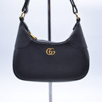 Gucci Aphrodite Small Cuir Grainé Noir