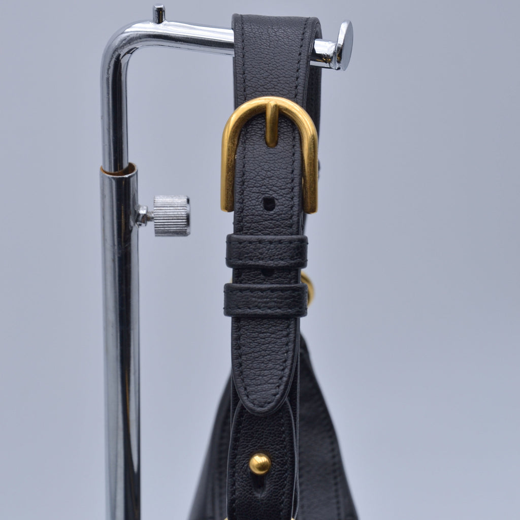 Gucci Aphrodite Small Cuir Grainé Noir