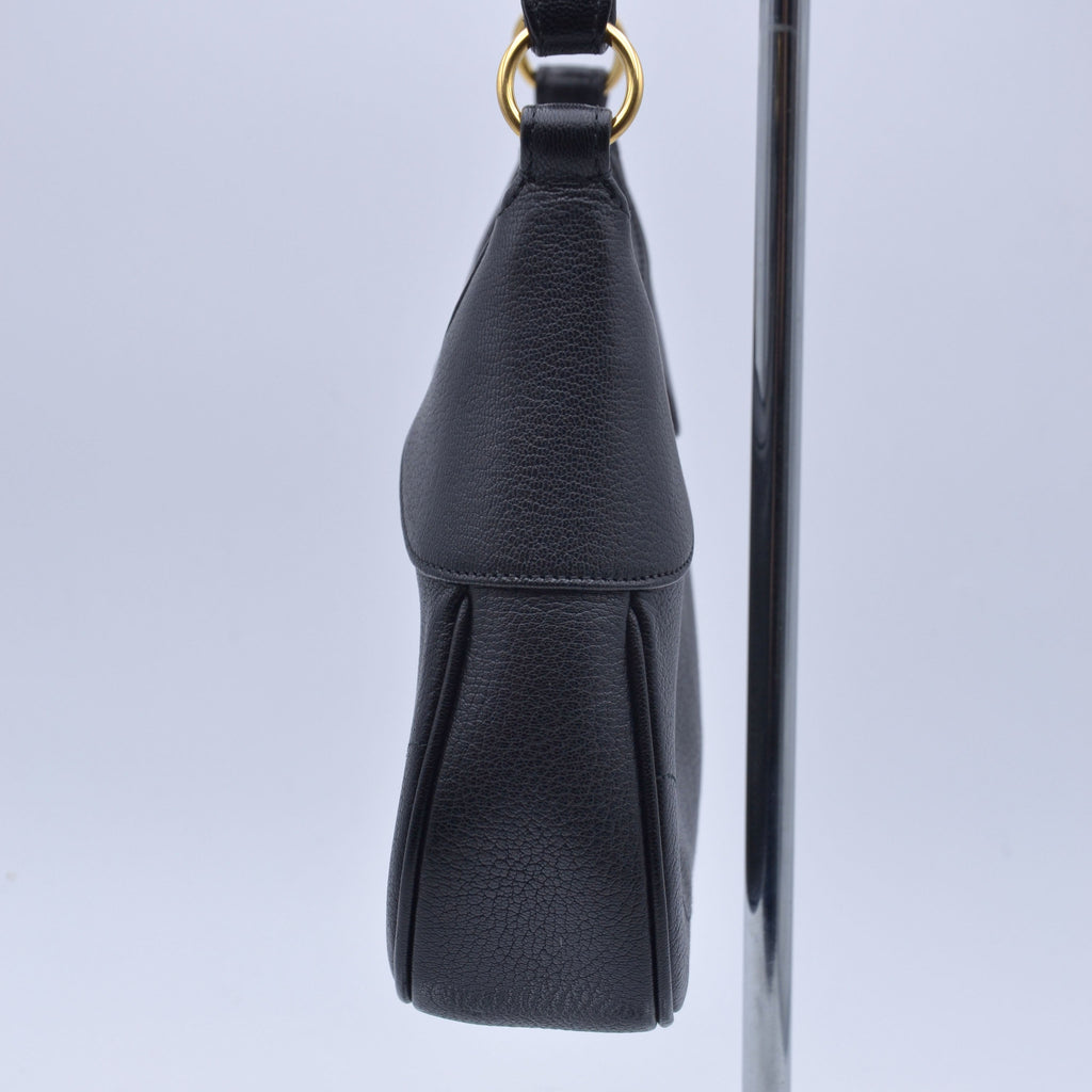 Gucci Aphrodite Small Cuir Grainé Noir