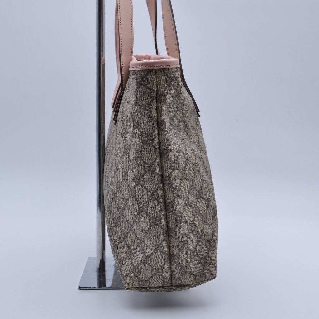 Gucci Gg Supreme Tote Zippé