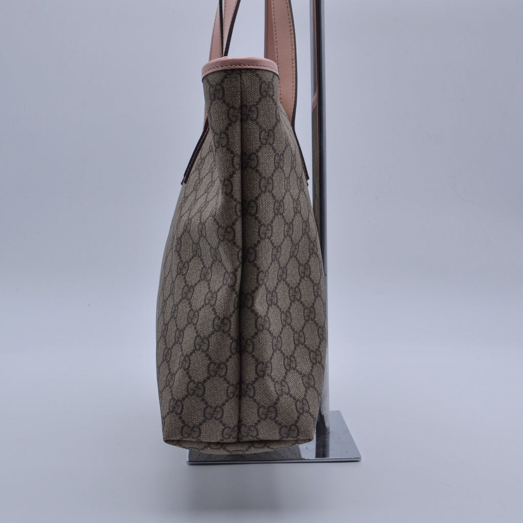 Gucci Gg Supreme Tote Zippé
