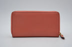 Portefeuille Gucci Cuir Rose Avec Nœud Gg