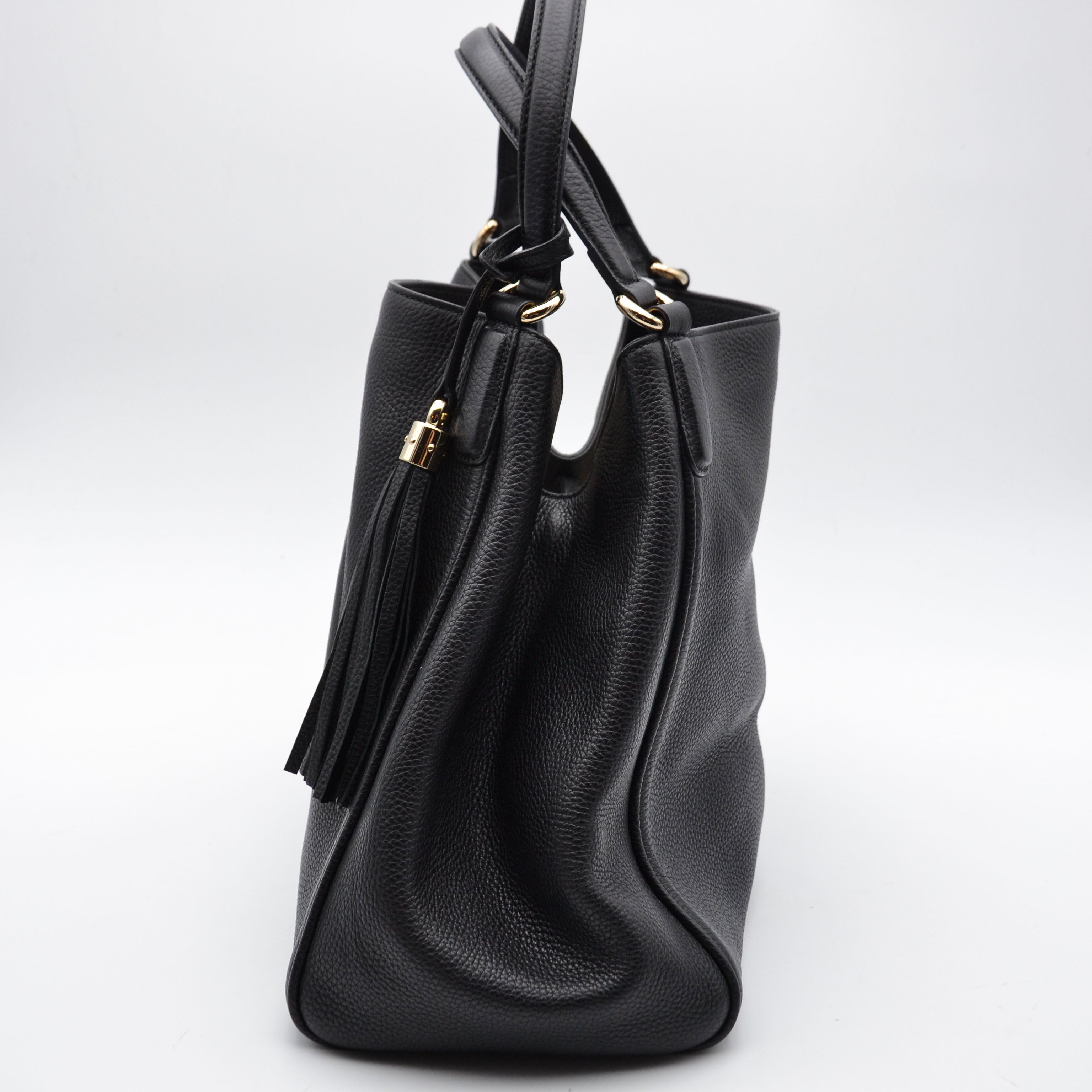 Gucci Soho Tote Cuir Grainé