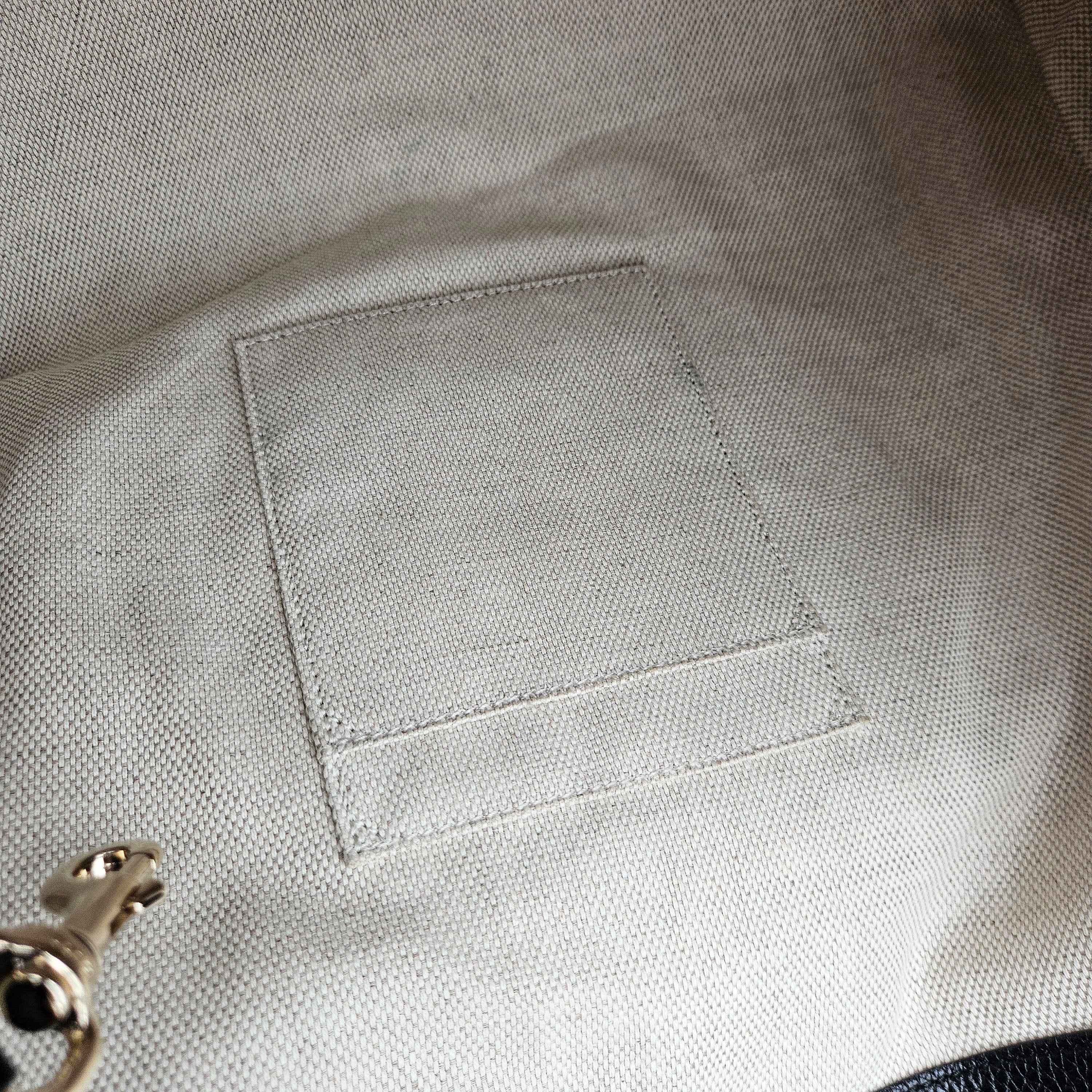 Gucci Soho Tote Cuir Grainé