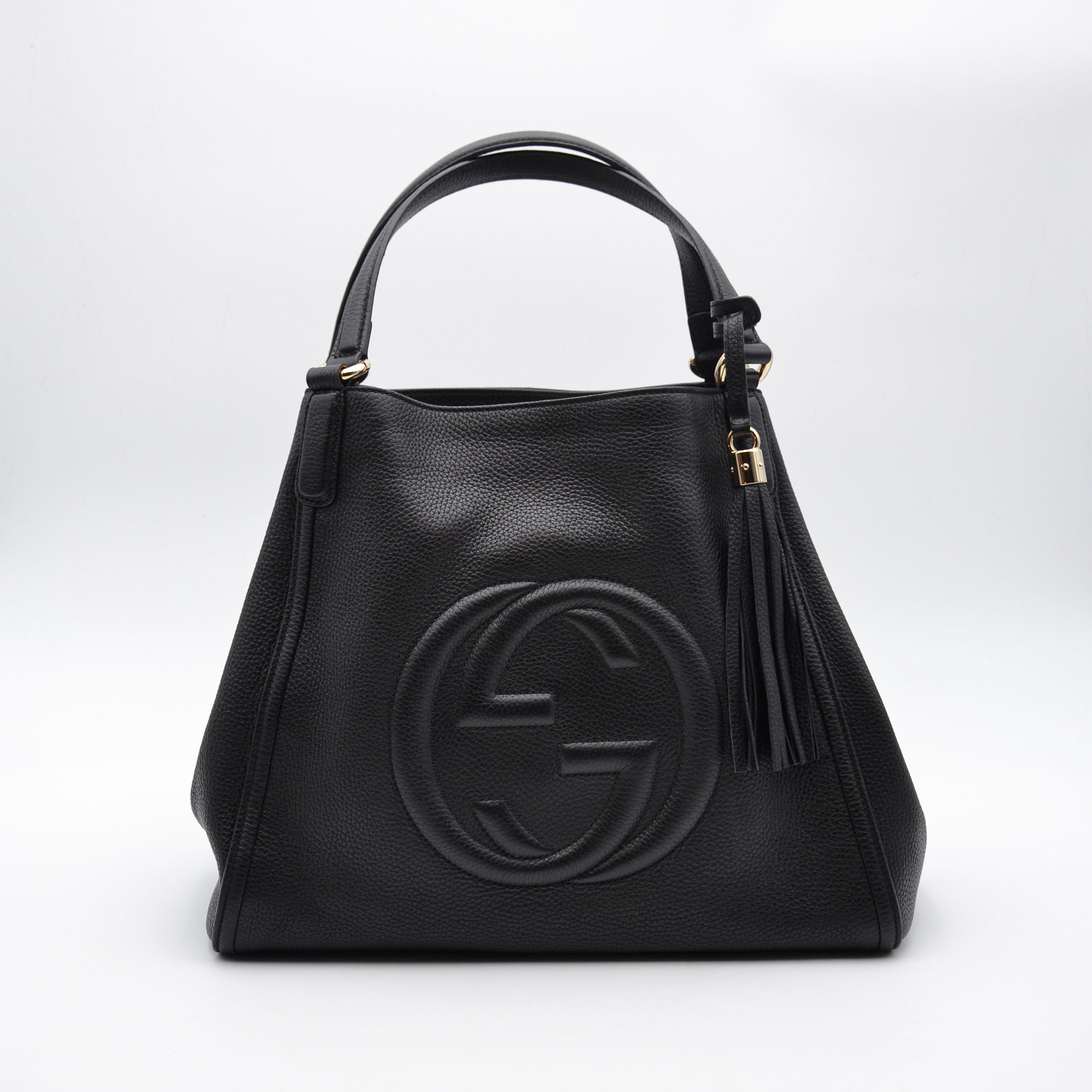 Gucci Soho Tote Cuir Grainé