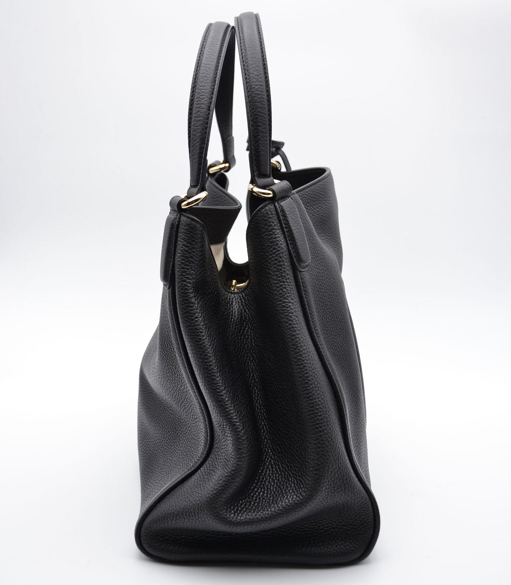 Gucci Soho Tote Cuir Grainé