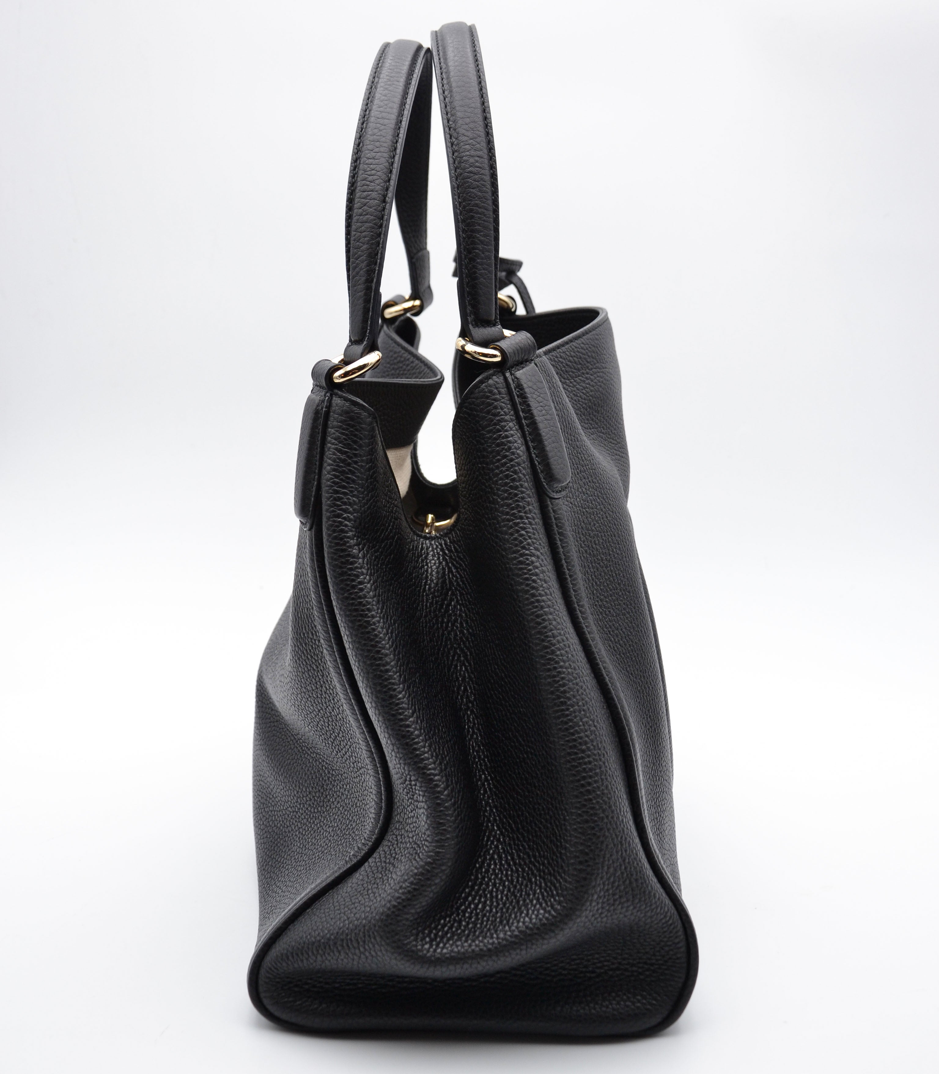 Gucci Soho Tote Cuir Grainé