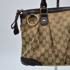 Gucci Sukey Tote Toile Gg Canvas Jacquard