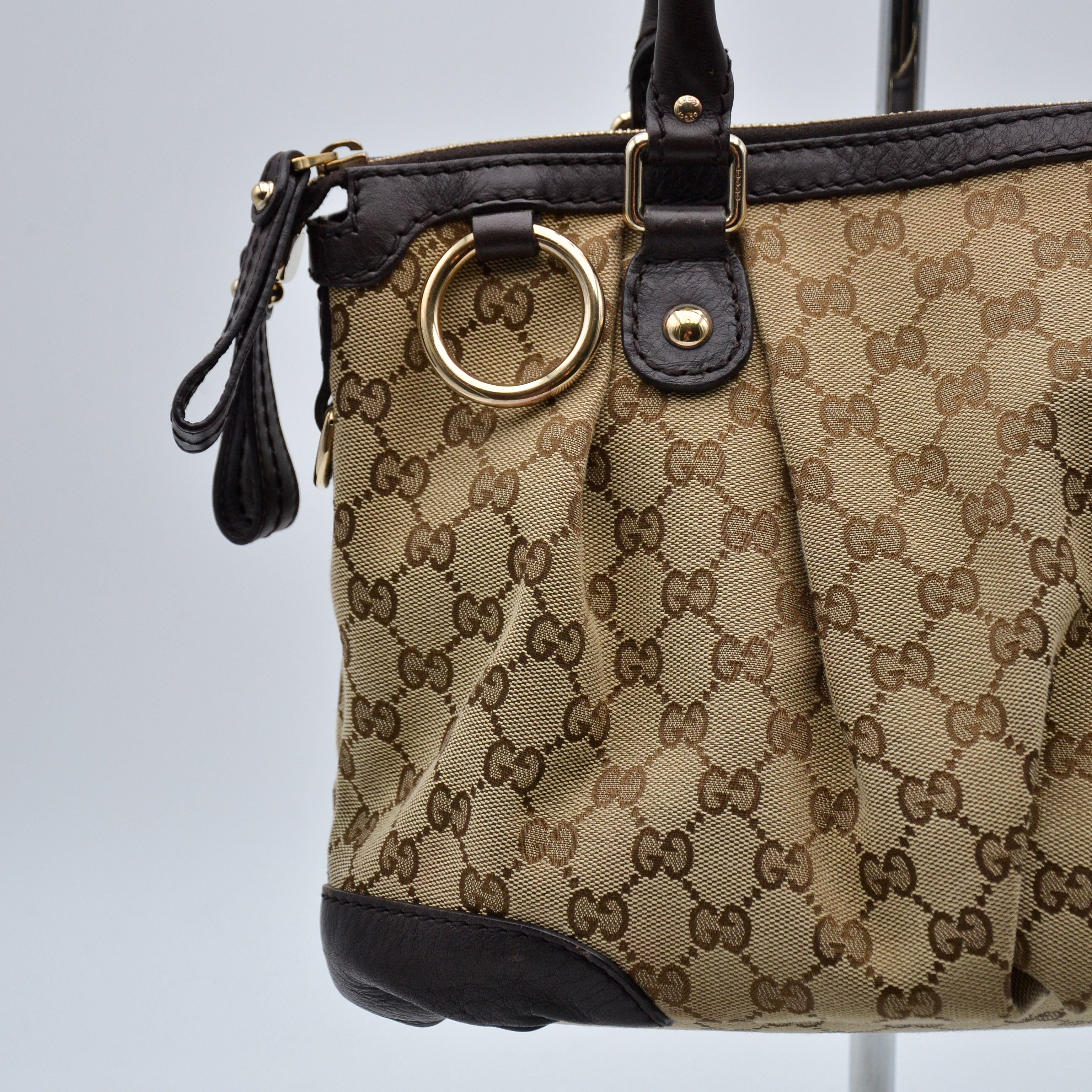 Gucci Sukey Tote Toile Gg Canvas Jacquard