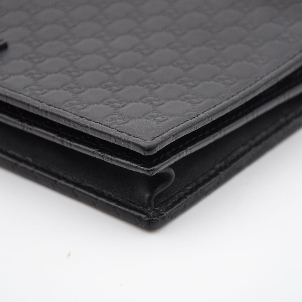 Gucci Wallet On Chain Microguccissima Noir