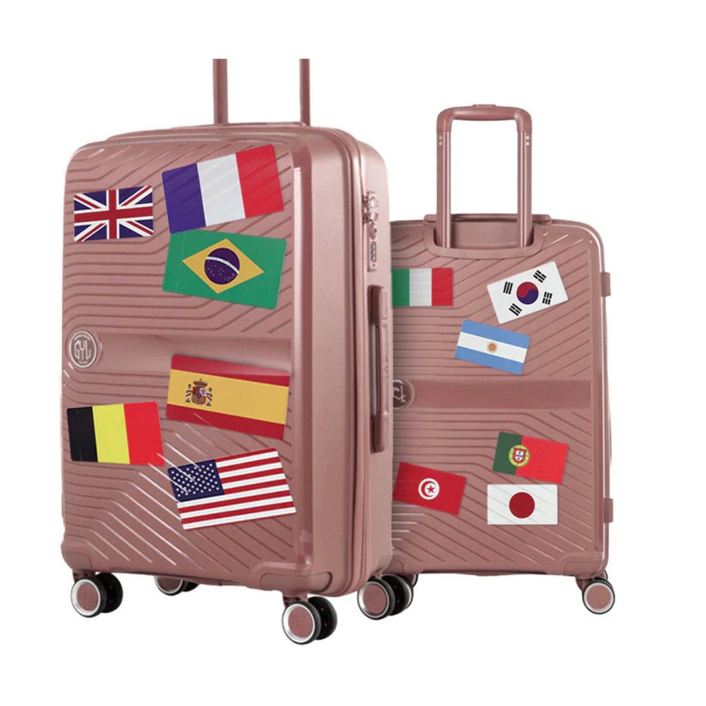 Planche De 12 Stickers - Flags