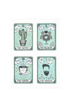 Planche De 12 Stickers - Tarot