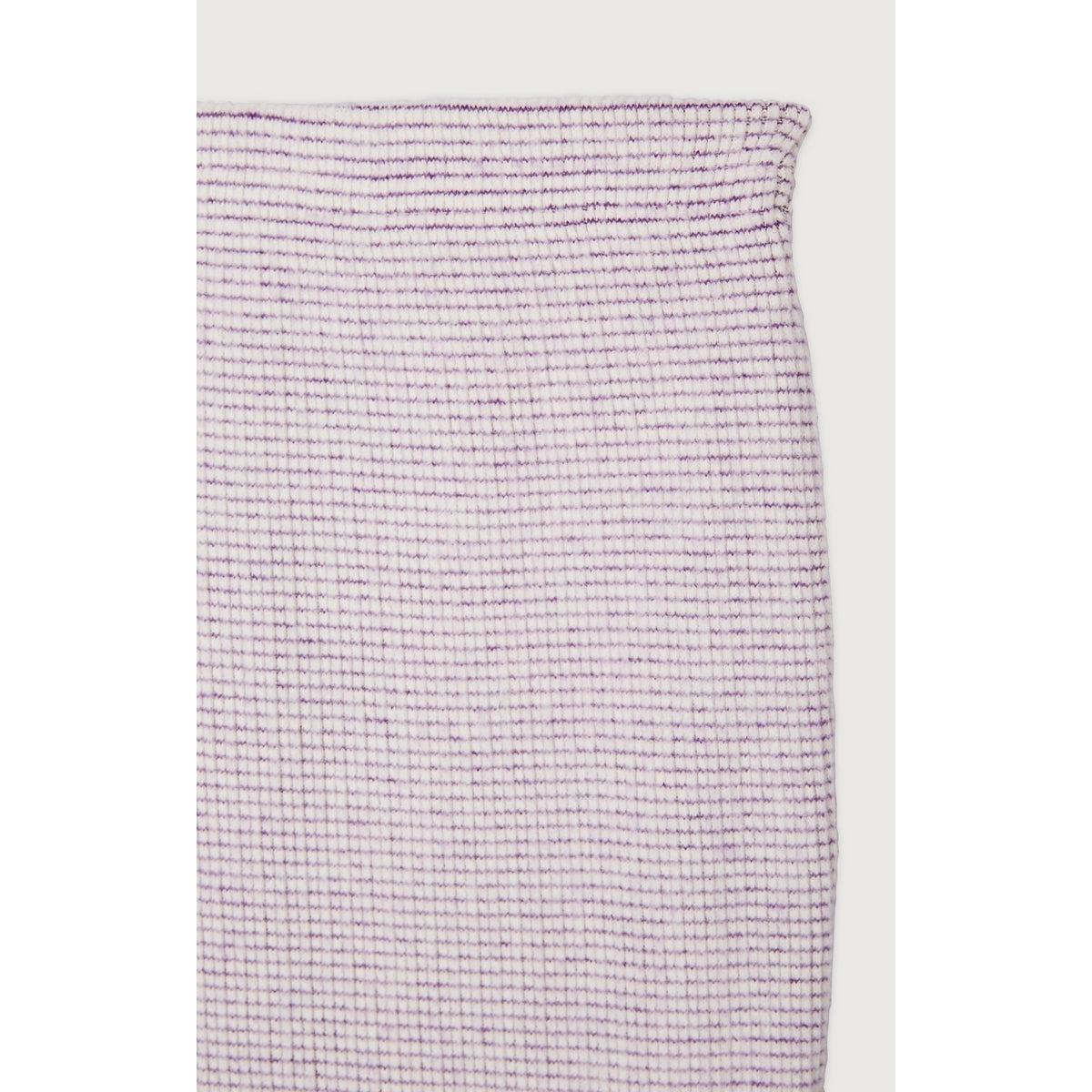 Jupe Longue Droite - Carreaux Ultra Violet - Femme