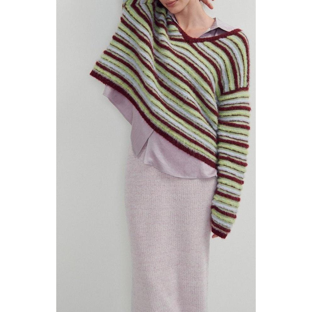 Jupe Longue Droite - Carreaux Ultra Violet - Femme