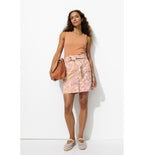 Mini-jupe Cargo Imprimée Femme - Rose Imprime