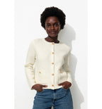 Cardigan Style Mademoiselle - Naturel Uni Clair