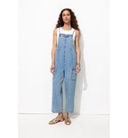 Combinaison Salopette en Jean - Jeans Uni Clair