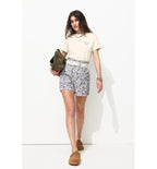 T-shirt à Motifs Femme - Naturel Imprime