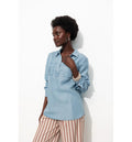 Blouse en Lyocell Femme - Jeans Uni Clair