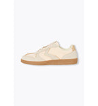 Baskets Bicolores Femme - Naturel Uni Clair