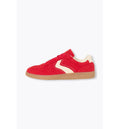 Baskets Bicolores Femme - Rouge Uni Colore