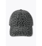 Casquette Léopard Femme - Gris Imprime