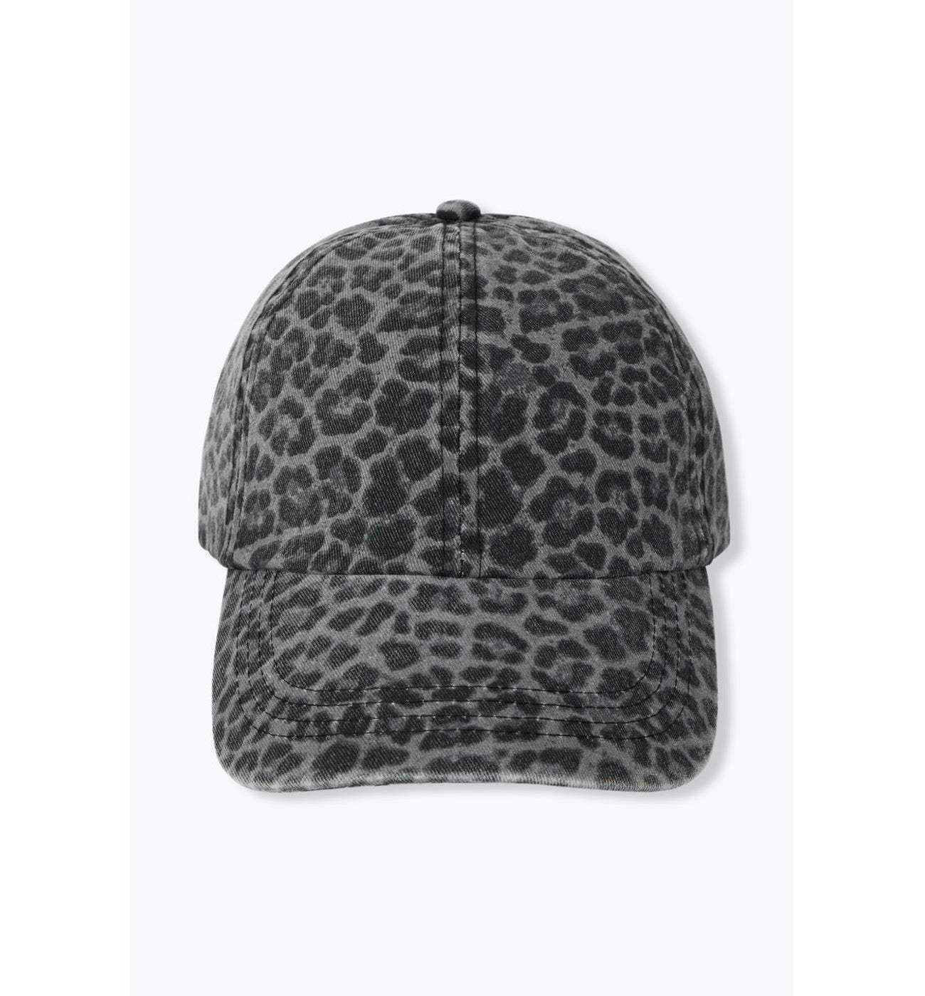 Casquette Léopard Femme - Gris Imprime