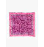 Foulard Imprimé Léopard Femme - Rose Imprime