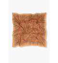 Foulard Imprimé Léopard Femme - Grège Imprime