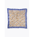 Foulard Motif Paisley Femme - Bleu Imprime