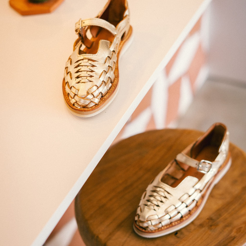 Huaraches Gaby - Champagne