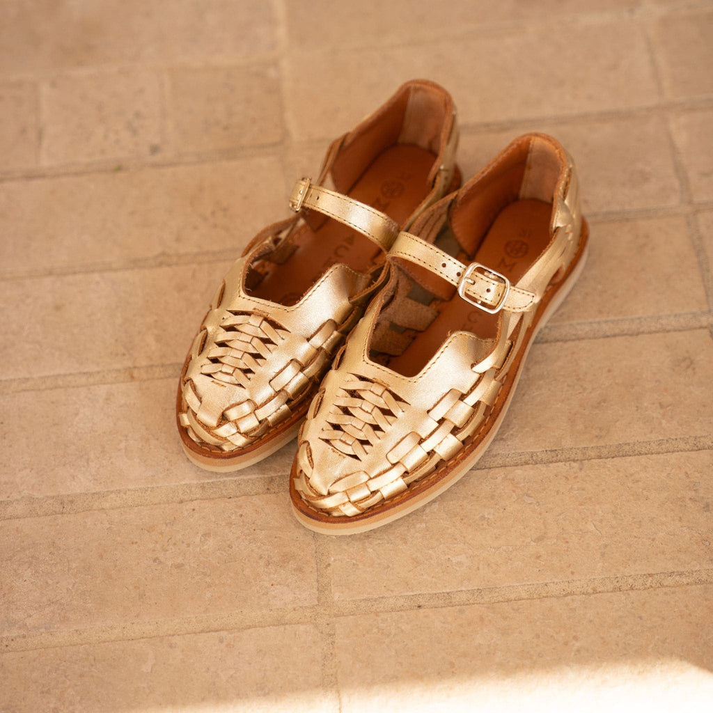 Huaraches Gaby - Champagne
