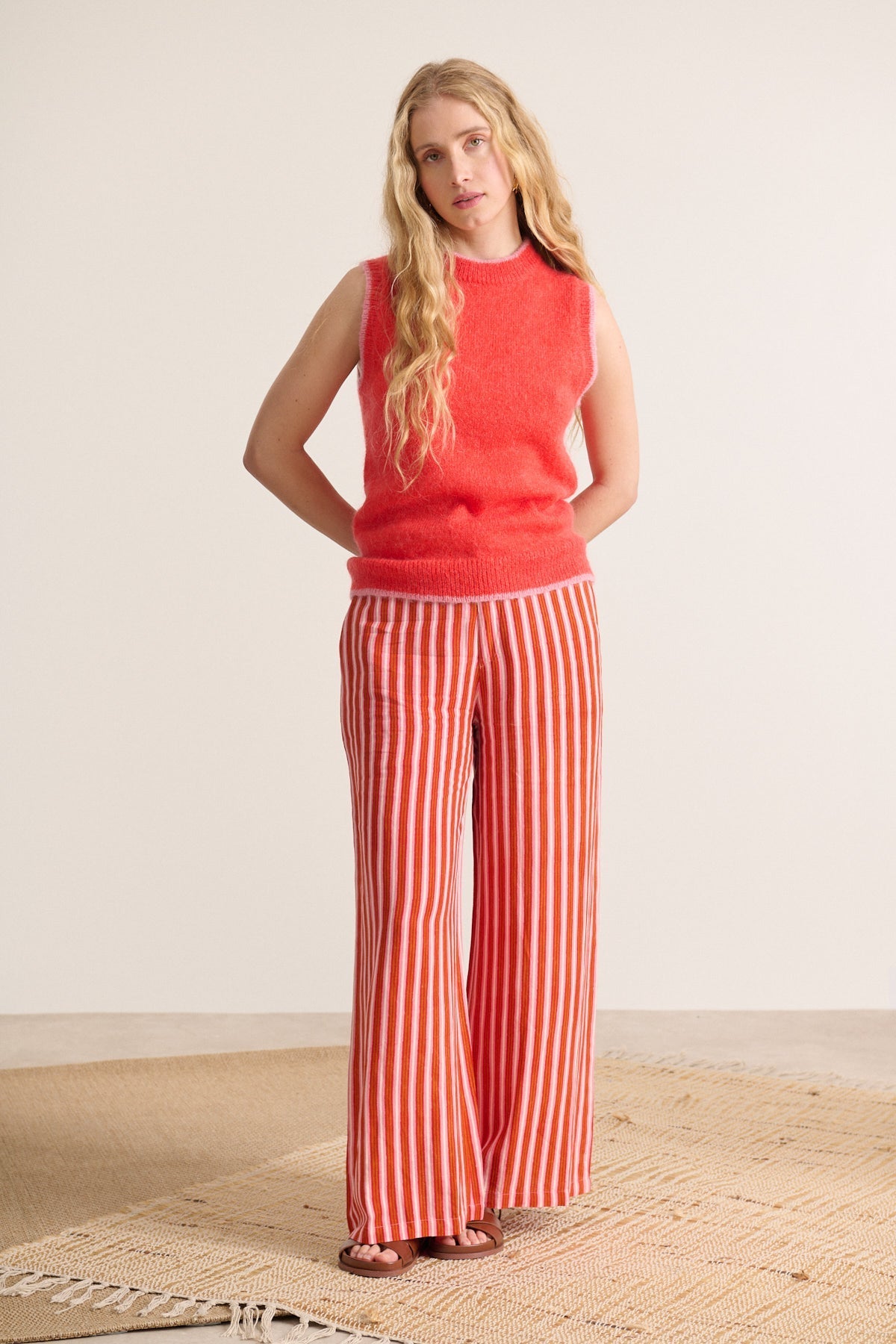 Pantalon Victorine - Rose