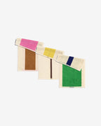 Gastendoekjes Set Pink Royal Blue Brown (3 st.) - SUITE702