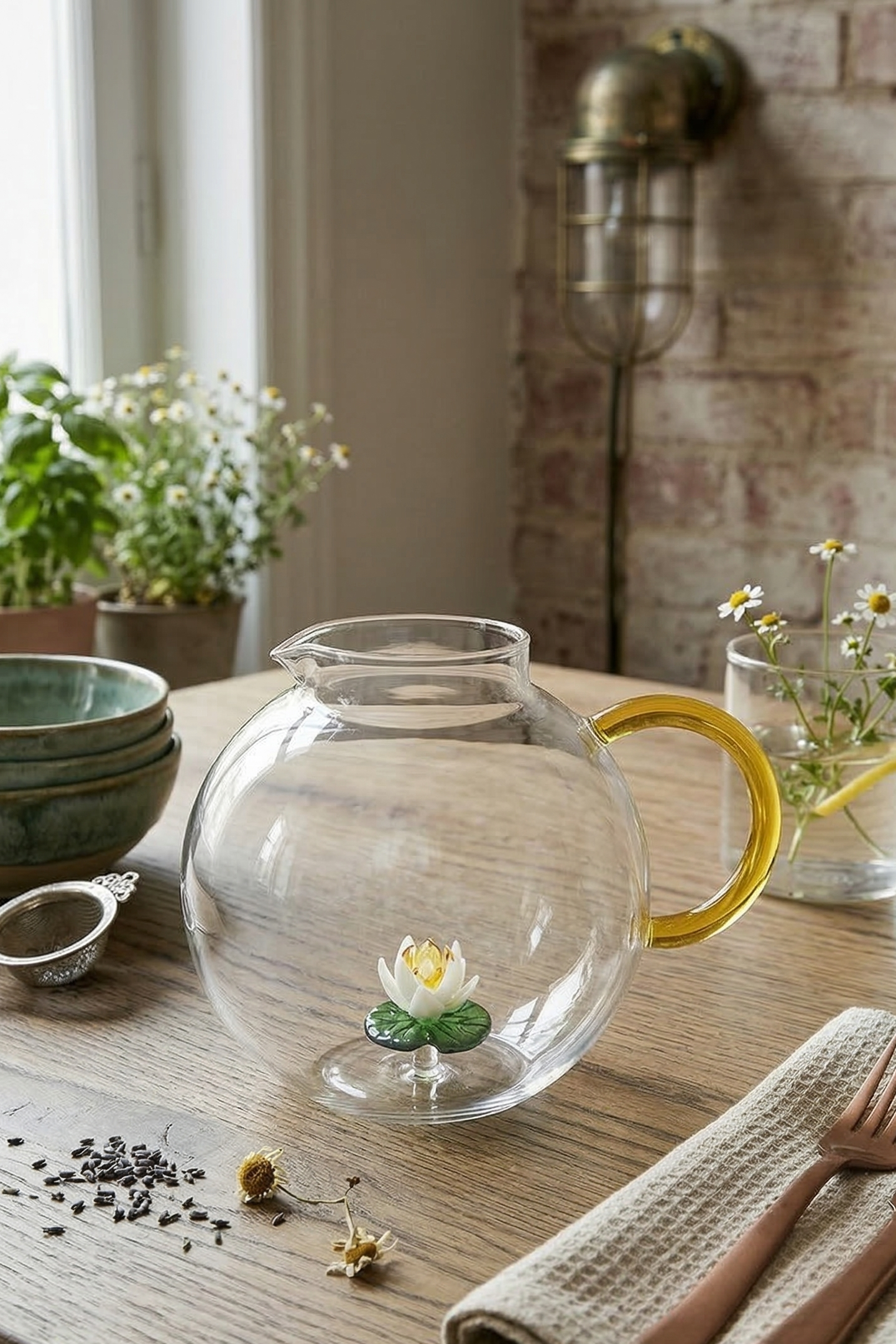 Monterey - Pichet Nenuphar - Verre Borosilicate - 1,7L