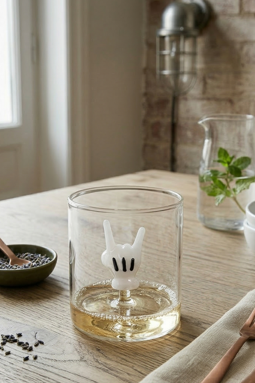 Monterey - Lot De 2 Gobelets Mains - Verre Borosilicate - 250ml