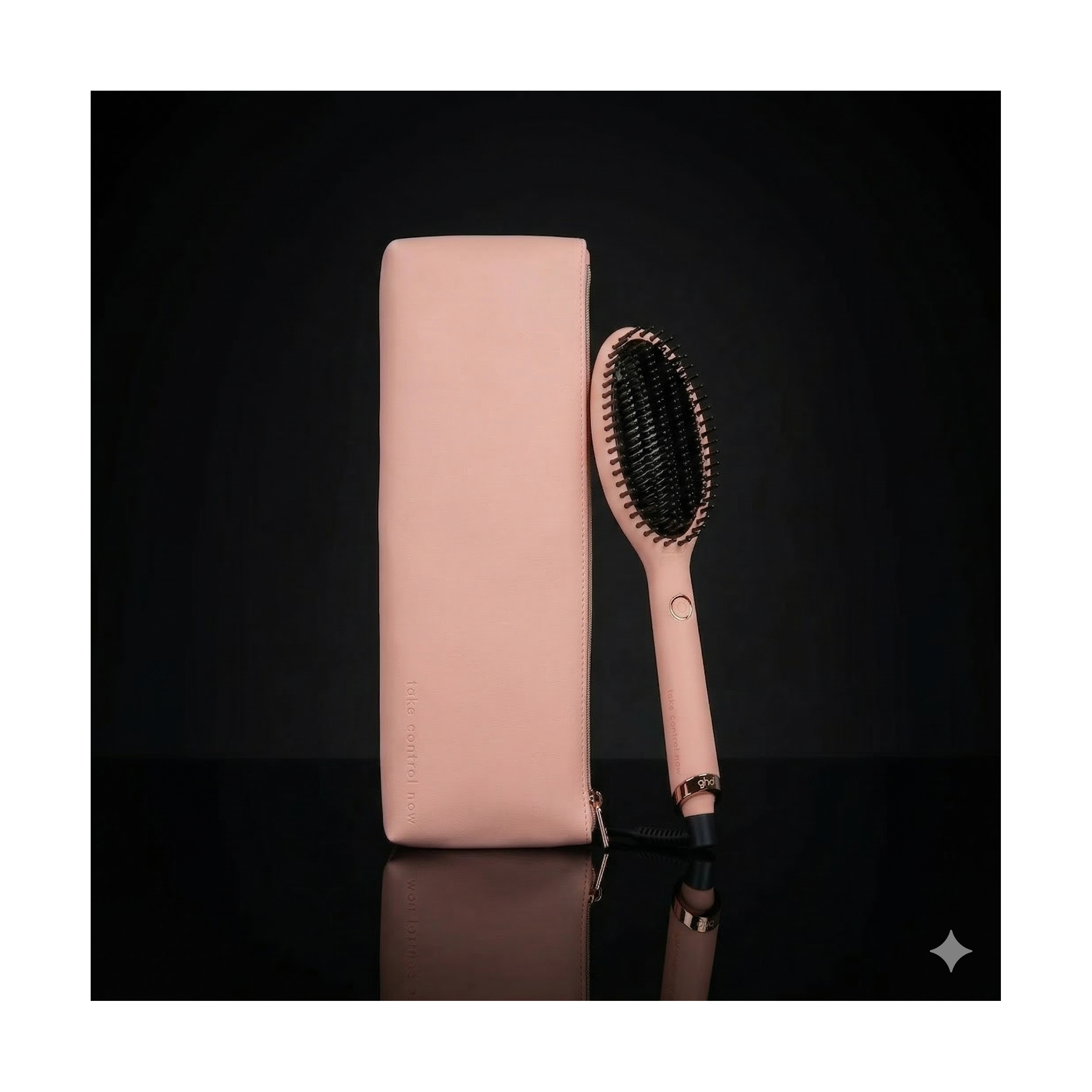 Brosse Chauffante Lissante Ghd Glide Rose