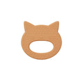 Liewood - Anneau De Dentition De Bébé En Silicone Gemma - Cat Mustard
