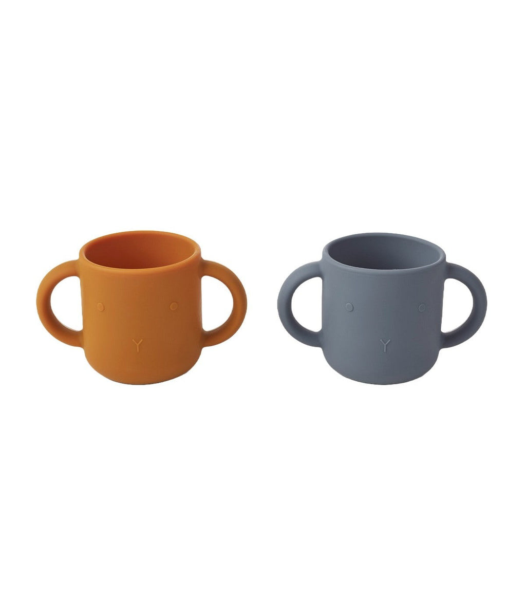 Lot De 2 Tasses Gene Cup - Lapin Vague Bleue
