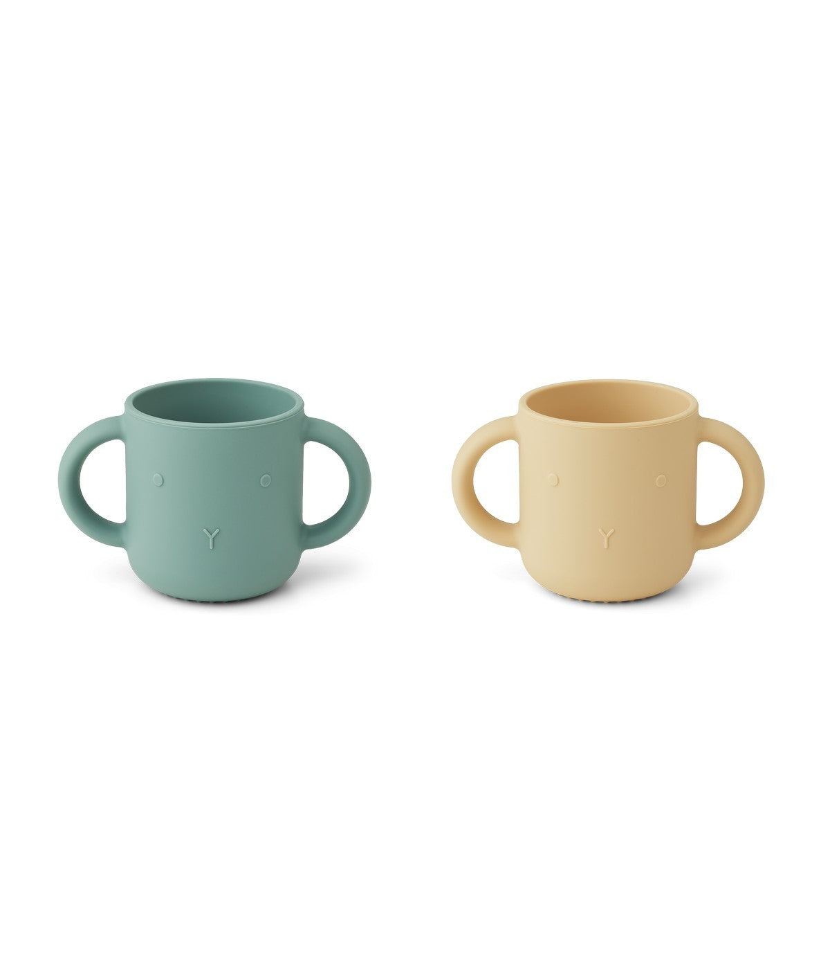 Lot De 2 Tasses Gene Cup - Mélange De Blé Jaune À La Menthe Poivrée Et À La Lapin