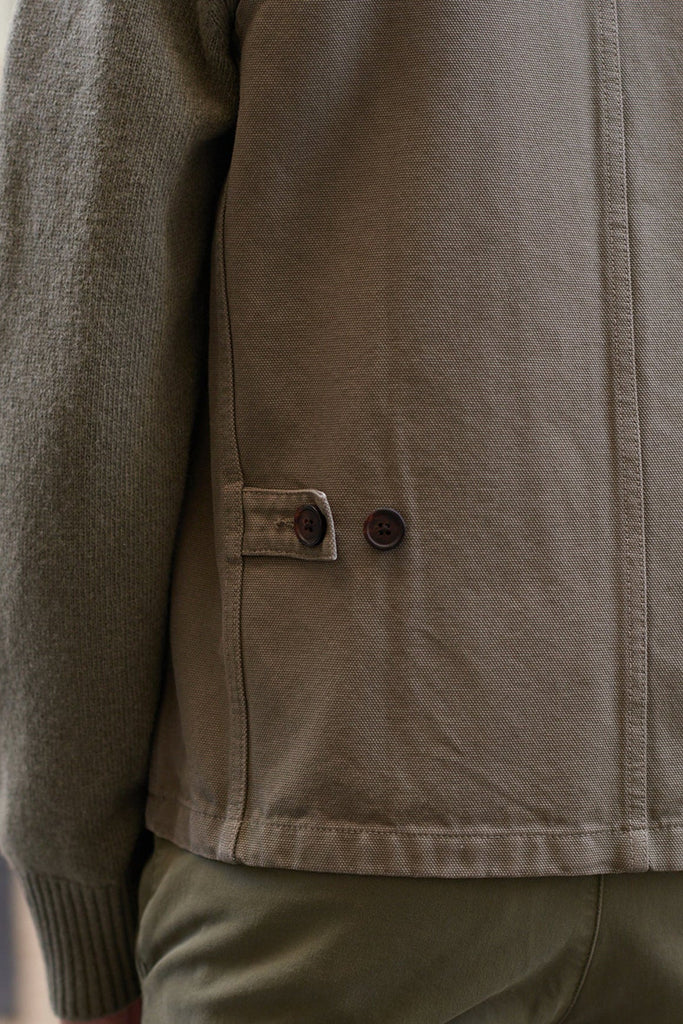 Gilet Daniel Canvas - Kaki